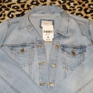 Light wash Jean jacket